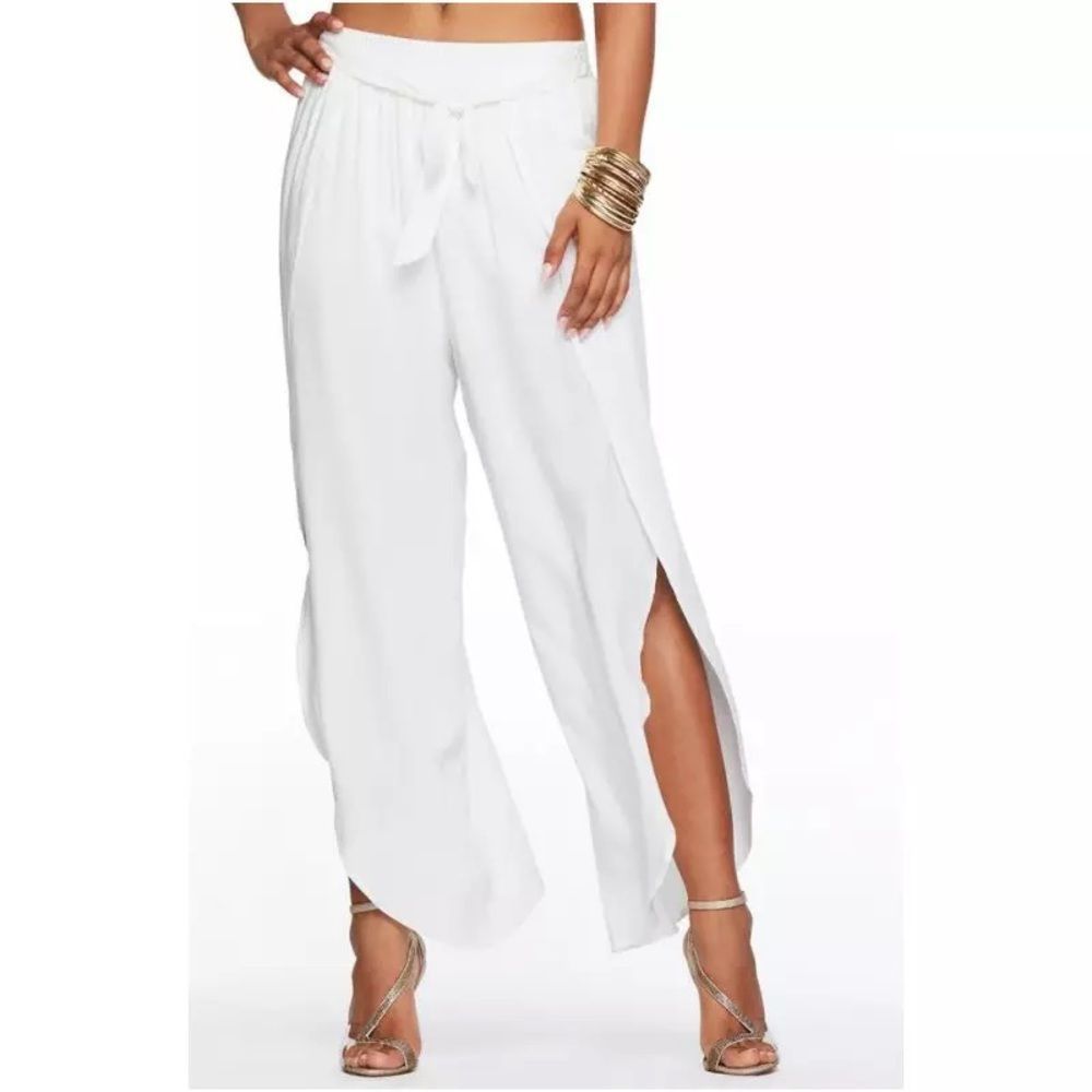 Jessica Simpson Beach Pants in Off White
